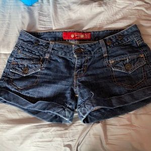 Guess low cut shorts
